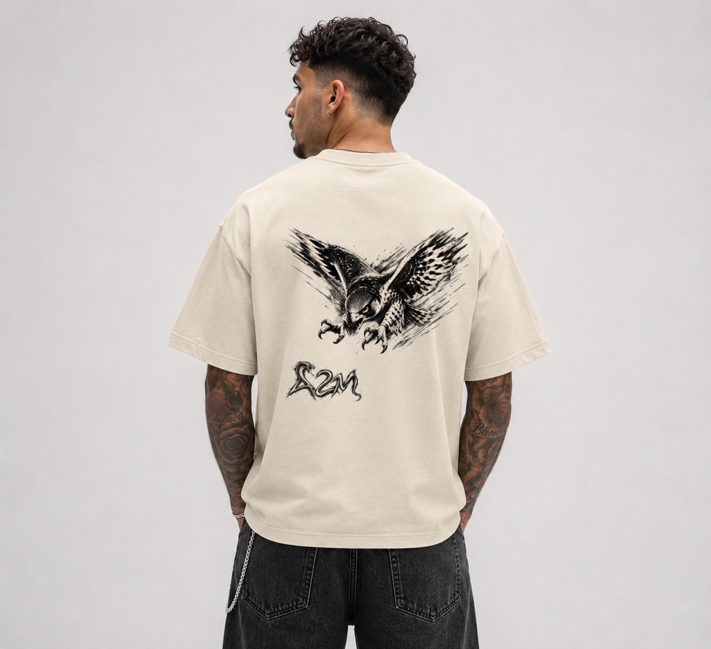 cream,tshirt,offwhite,apricot,graphic,oversized,boxy