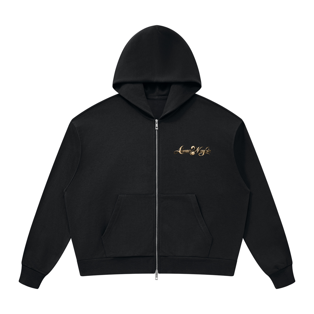 Hoodie,Black,Zipper,YinandYand,Peace,Equality,ZipperHoodie