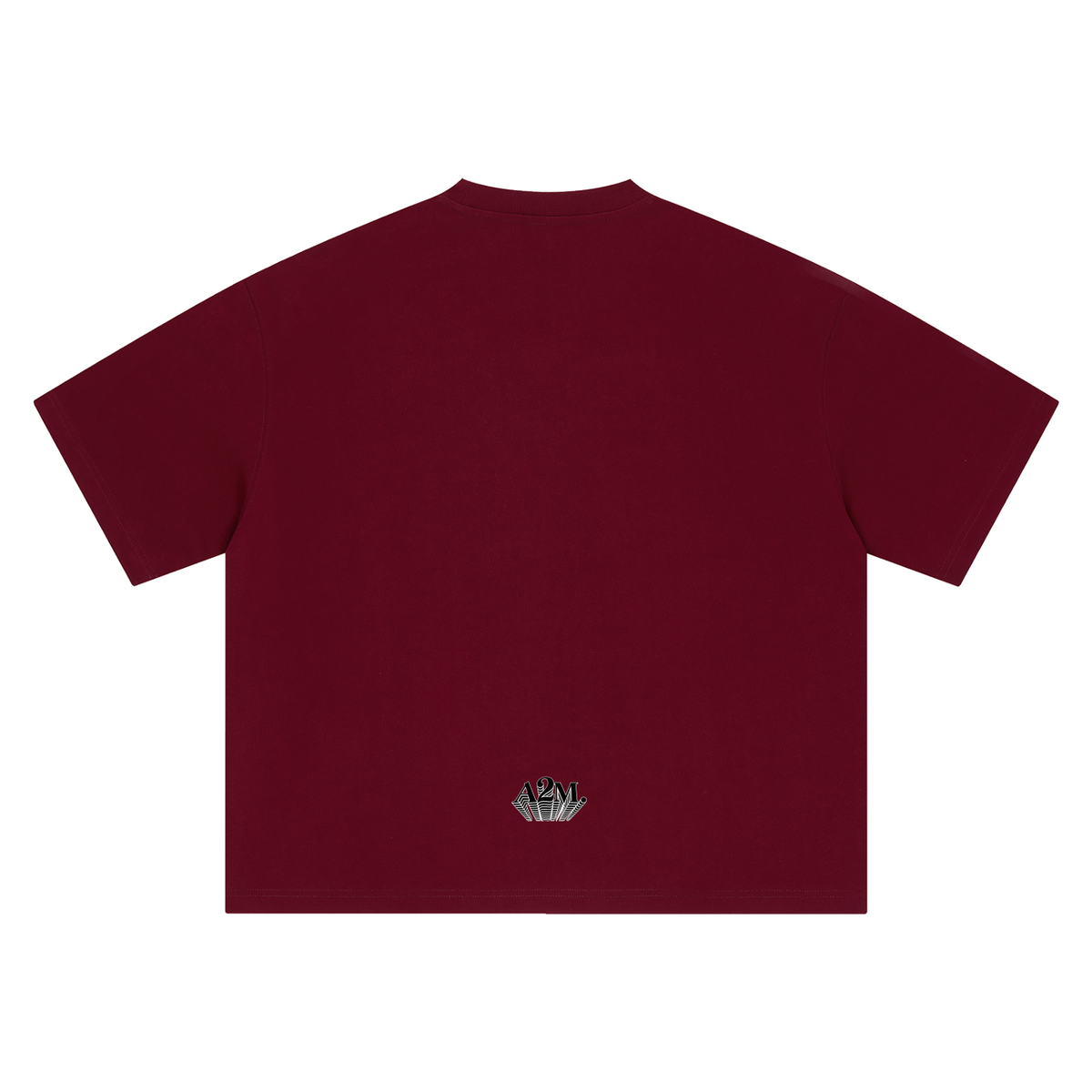 red,wine,tshirt,cotton,relaxed,oversized,graphic,boxy