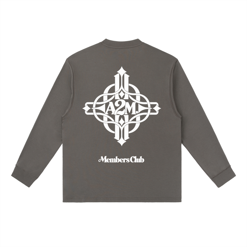 longsleeve,tshirt,cotton,relaxed,oversized,grey