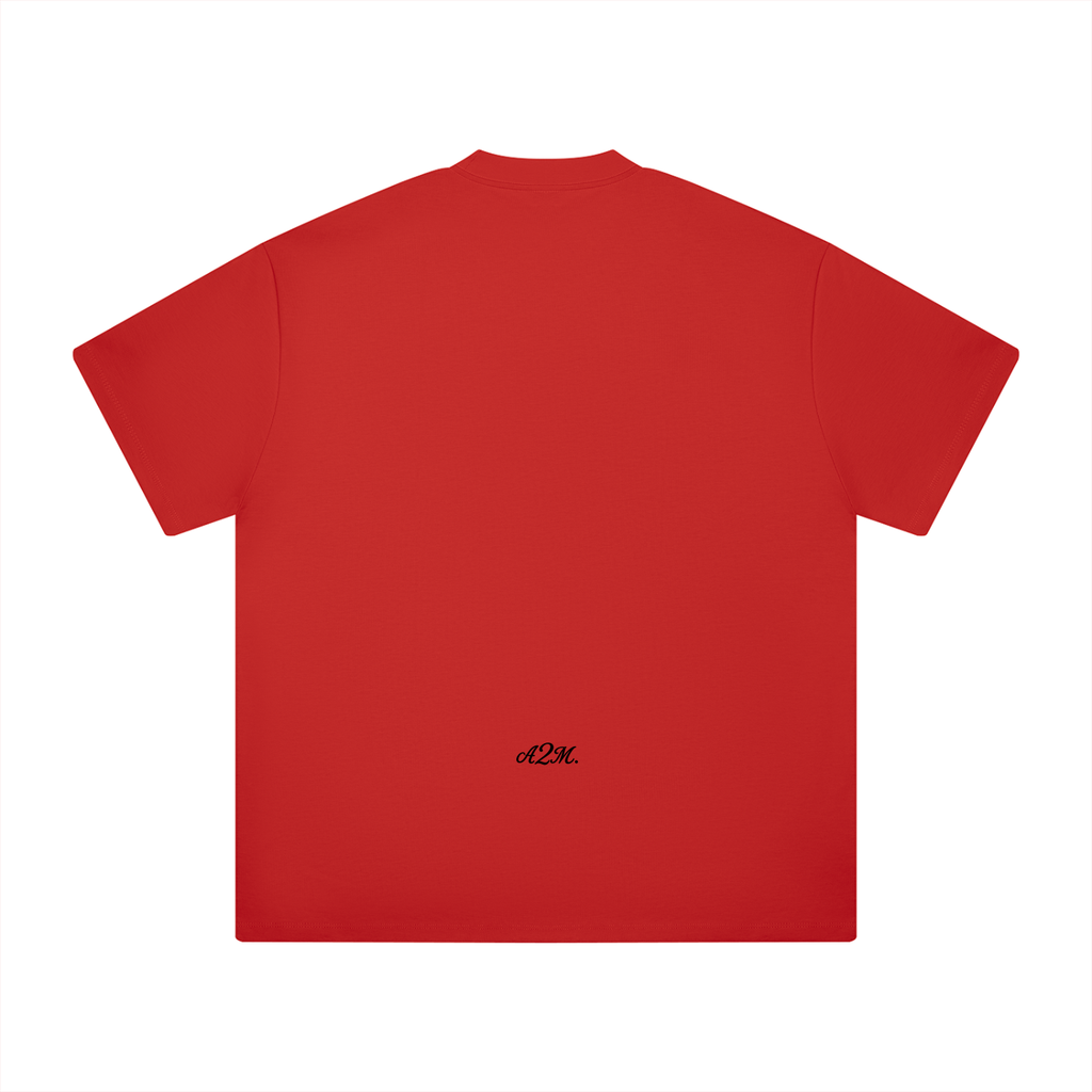 tshirt,red,luxury,premium,relaxed,oversized