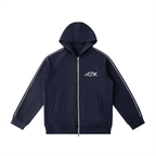 hoodie,zipper,A2M,Advance2Mayfair,Navy,white