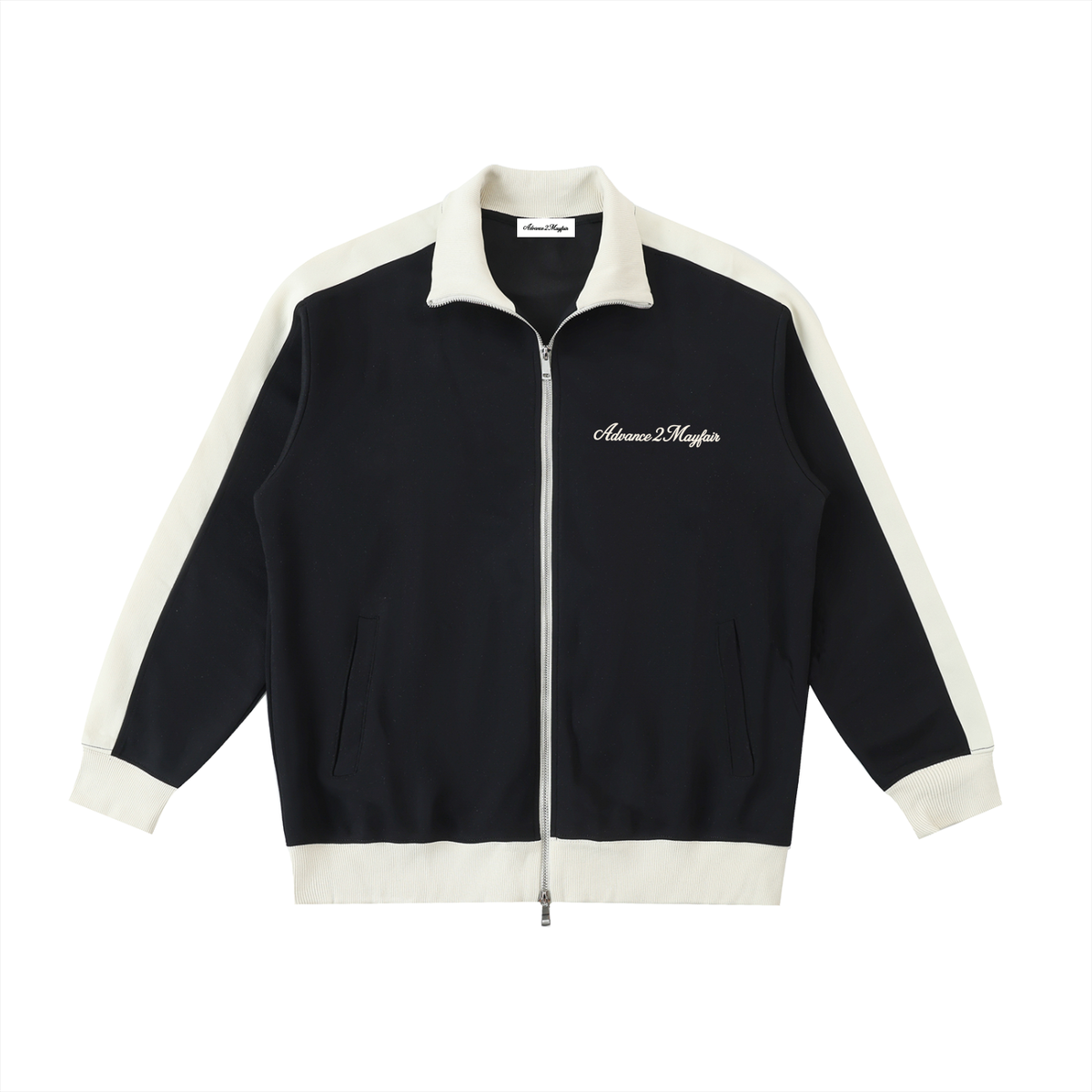 track,jacket,smart,everyday,sportwear,sportswear,clean,jumper,zoublezip,black,offwhite,apricot,zippers,zip