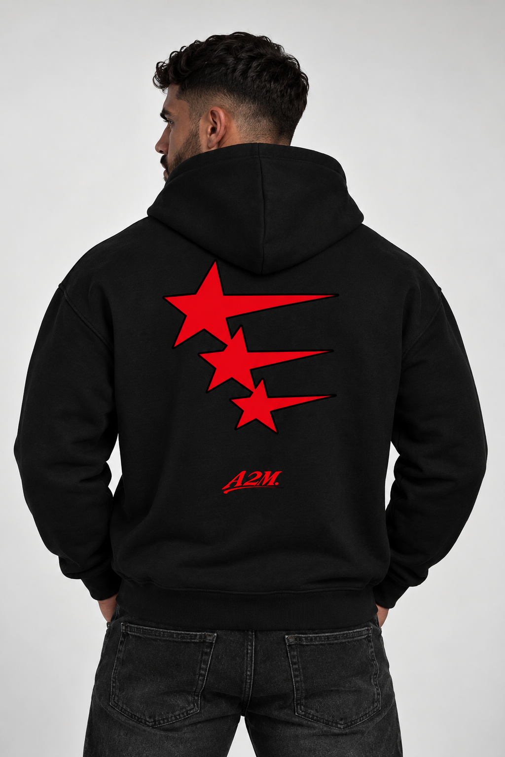 hoodie,relaxed,black,warm,graphic,oversized,fitted