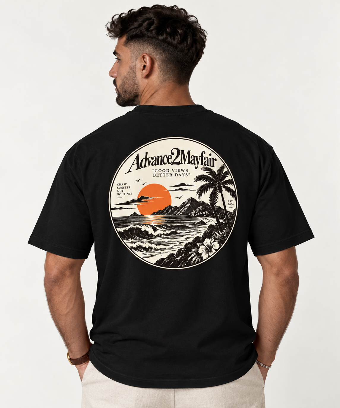 tshirt,cotton,regular,tailored,black,relaxed,holiday