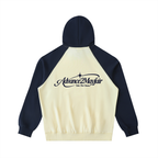 hoodie,warm,sweatshirt,navyblue,blue,cream,cotton,wool