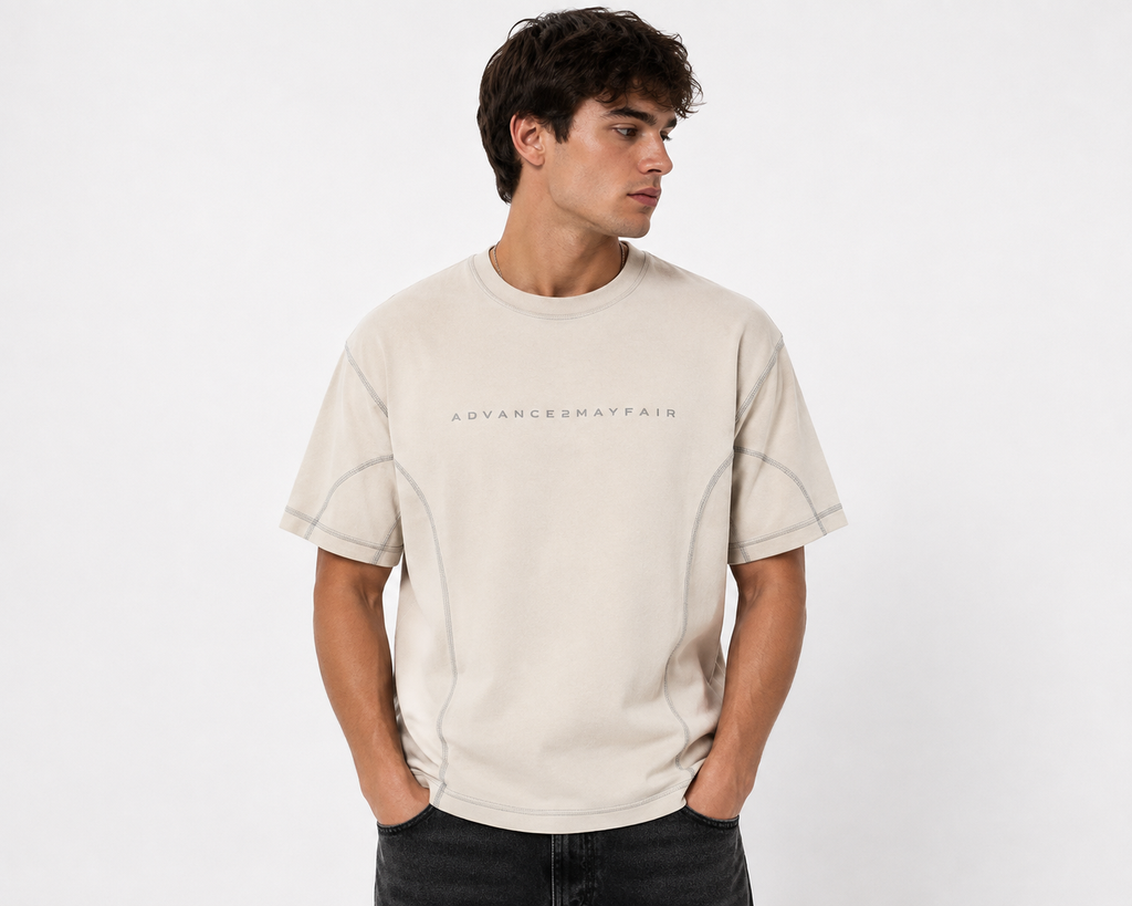 ADVANCE SEAM T-SHIRT - Off White