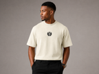 smart,luxury,crest,tshirt,cream,offwhite,apricot,knit,rib,knitted