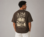 tshirt,brown,cream,holiday,resortclub,relaxed,oversized