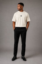 smart,luxury,crest,tshirt,cream,offwhite,apricot,knit,rib,knitted