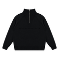 knit,knitwear,warm,jumper,quaterzip,zipper,zip,smart,casual,black