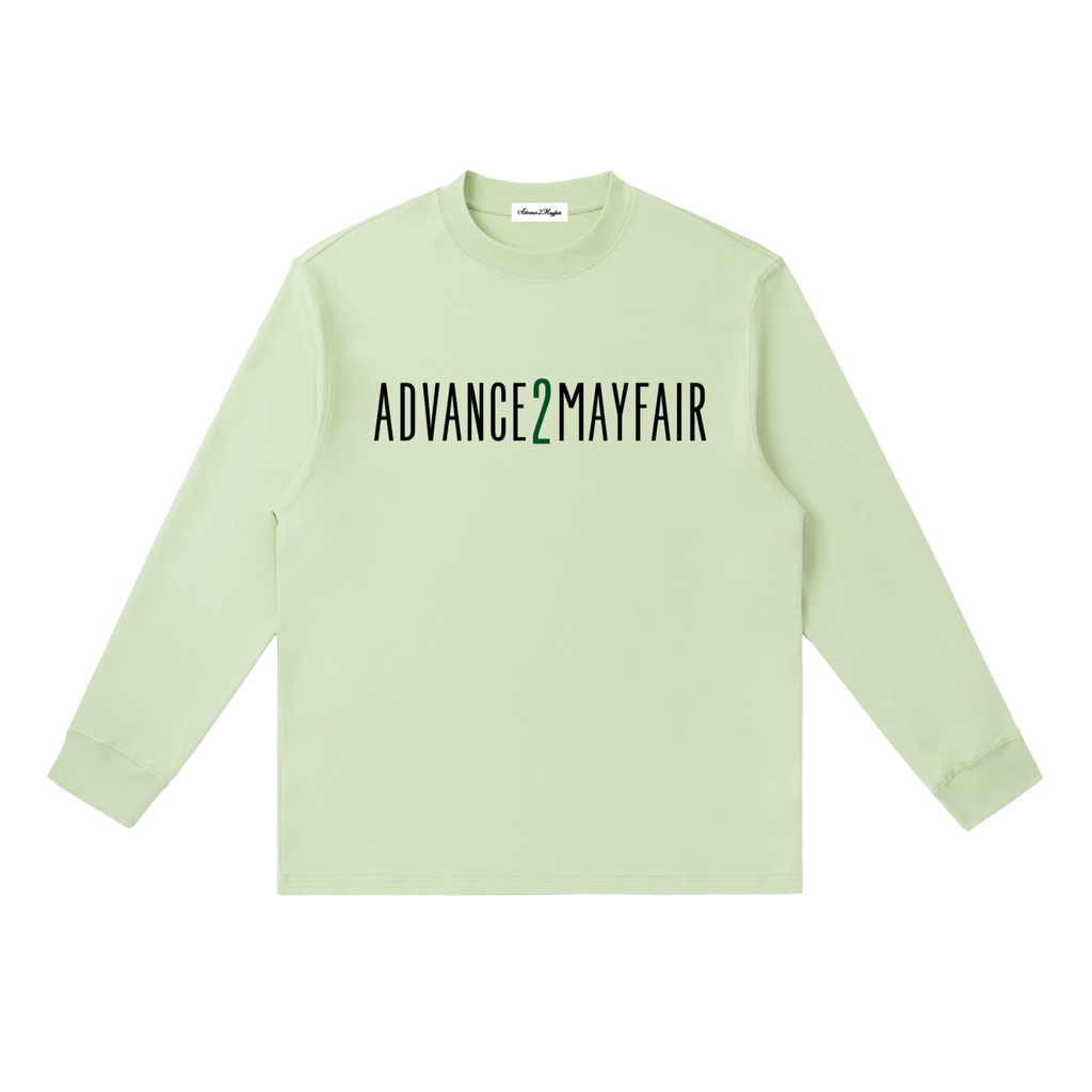 sweatshirt,longsleeve,green,mint,cotton,premium,relaxed,oversized