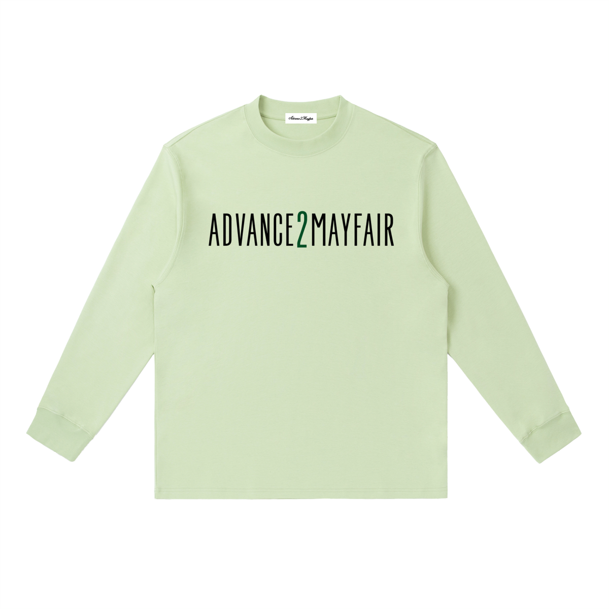 sweatshirt,longsleeve,green,mint,cotton,premium,relaxed,oversized