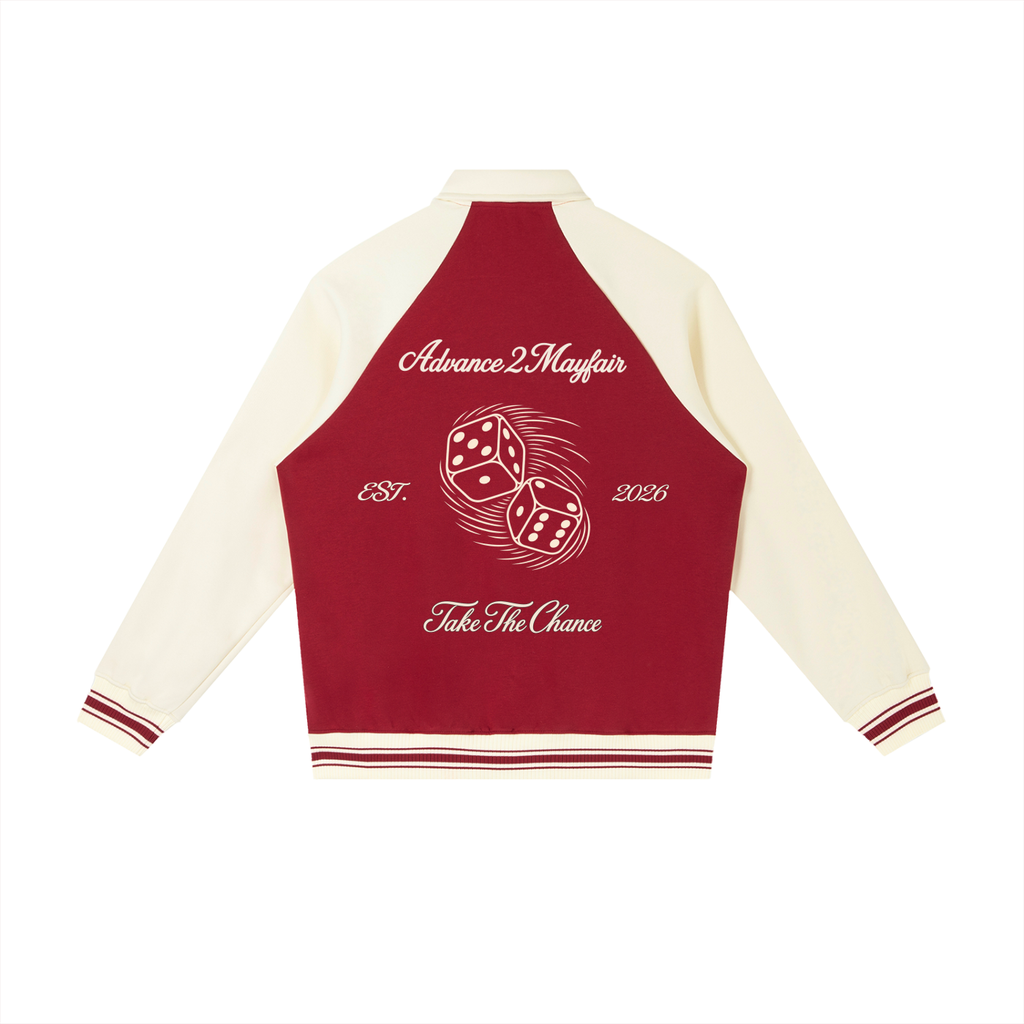 varsity,jacket,baseball,red,garnet,limitededition