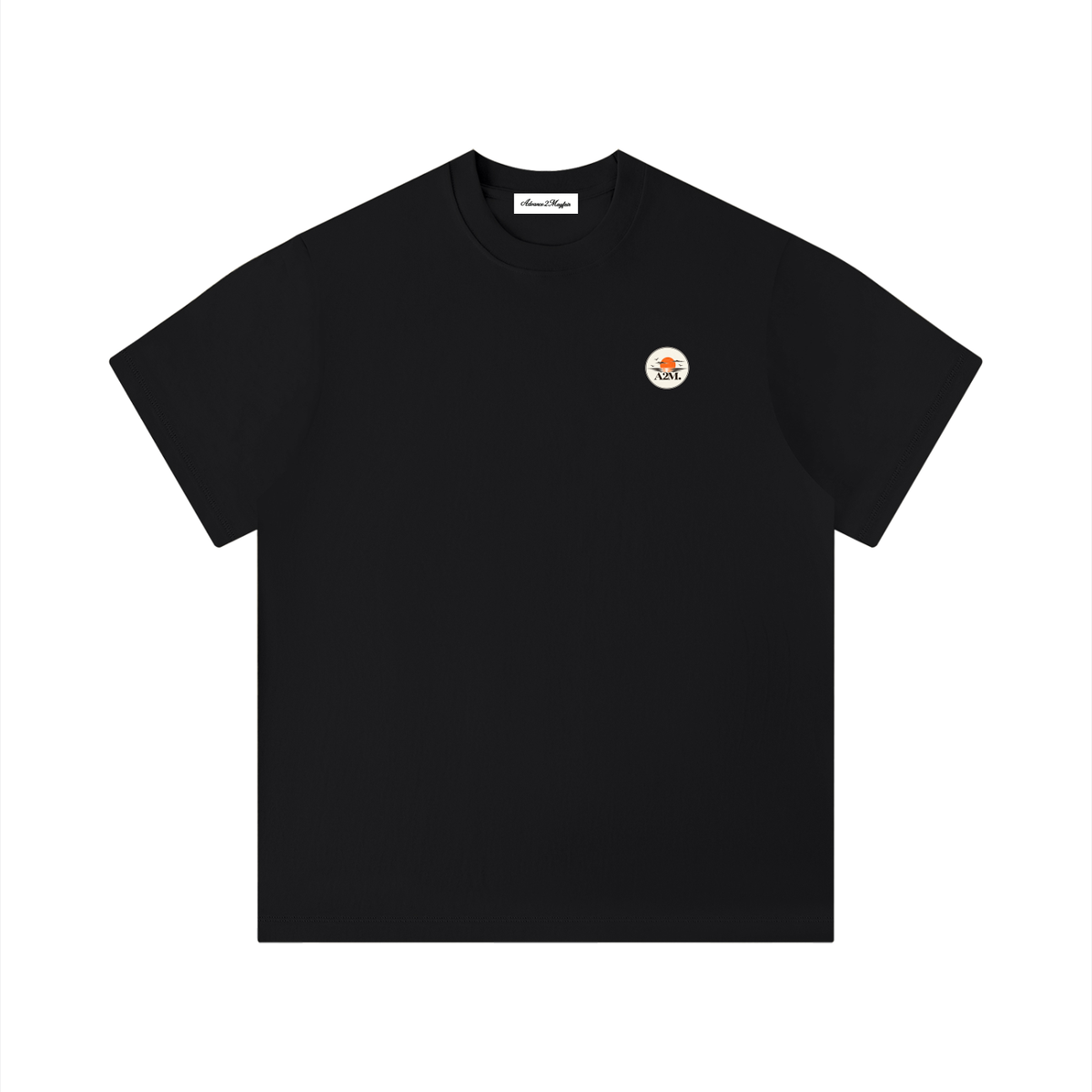 tshirt,cotton,regular,tailored,black,relaxed,holiday