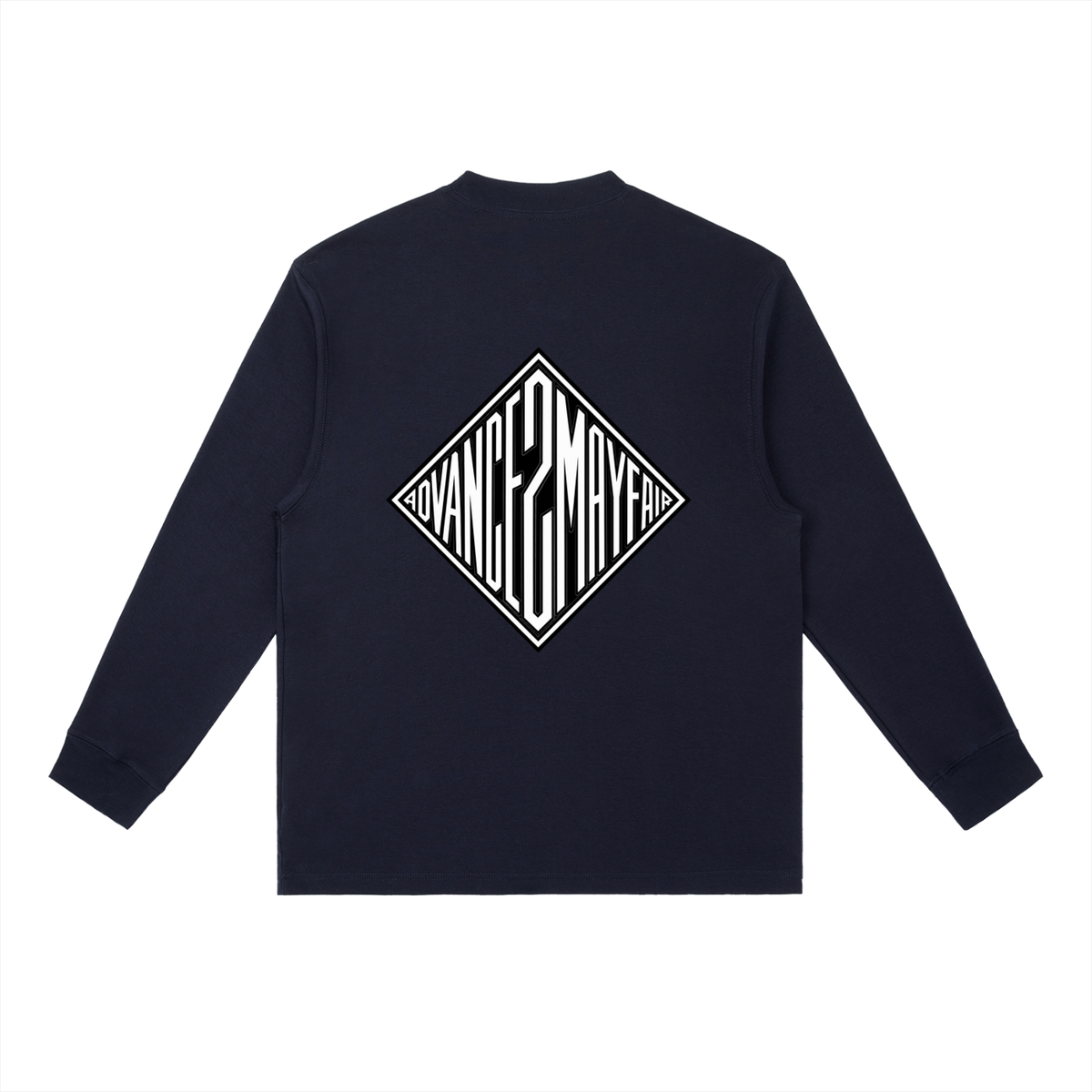 longsleeve,tshirt,navy,blue,cotton,wool,relaxed