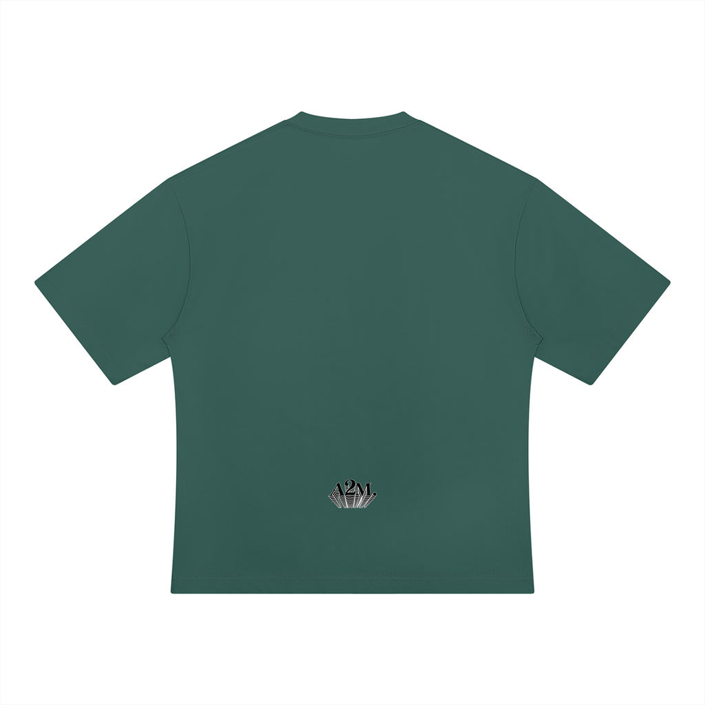 tshirt,green,oversized,relaxed,premium,cotton