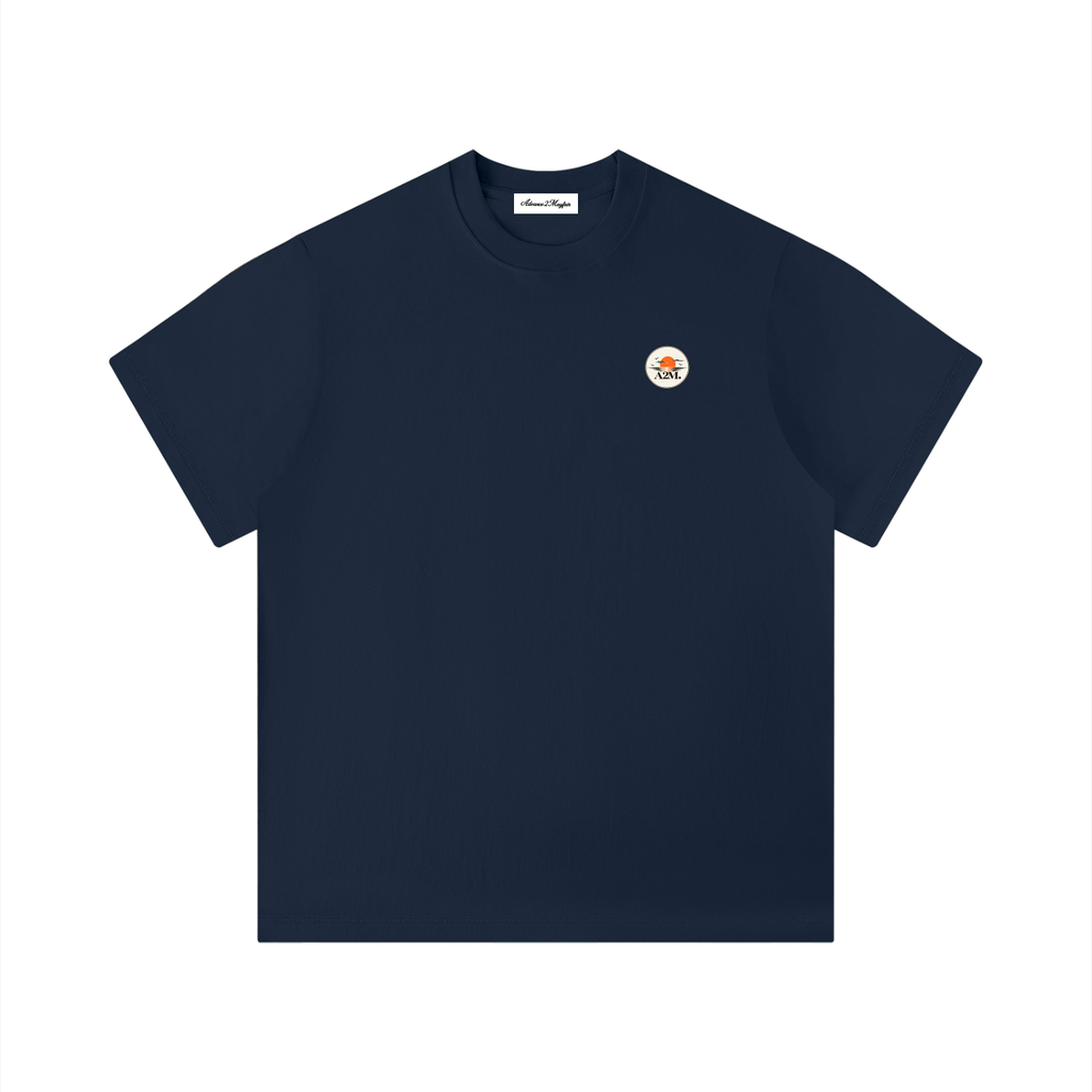 tshirt,cotton,blue,navy,relaxed,regular,tailored,holiday