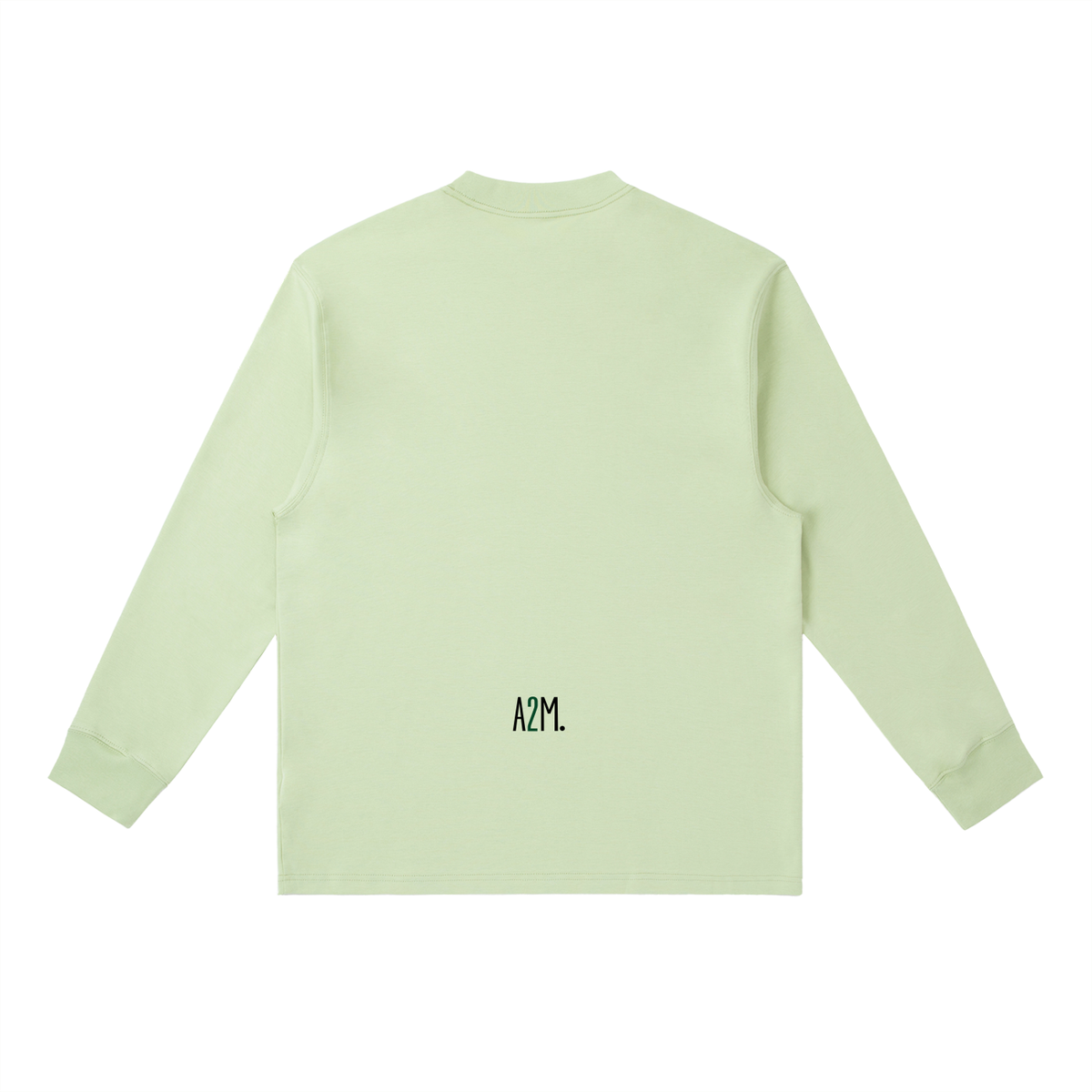 sweatshirt,longsleeve,green,mint,cotton,premium,relaxed,oversized