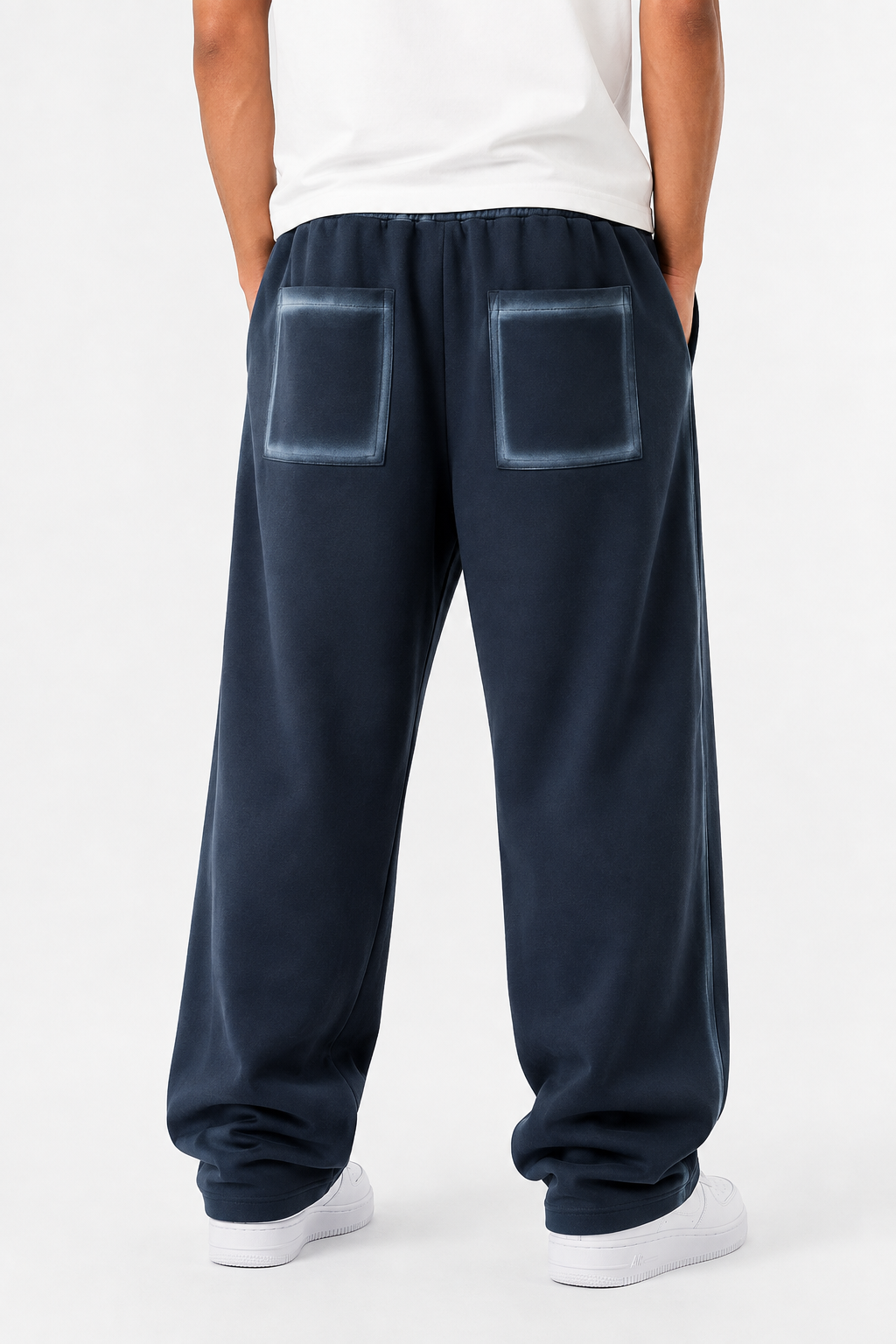 sweatpants,joggers,loose,relaxed,chill,blue,washed
