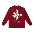 longlseeve,tshirt,red,cotton,relaxed,oversized