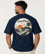 tshirt,cotton,blue,navy,relaxed,regular,tailored,holiday