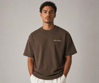 tshirt,brown,cream,holiday,resortclub,relaxed,oversized