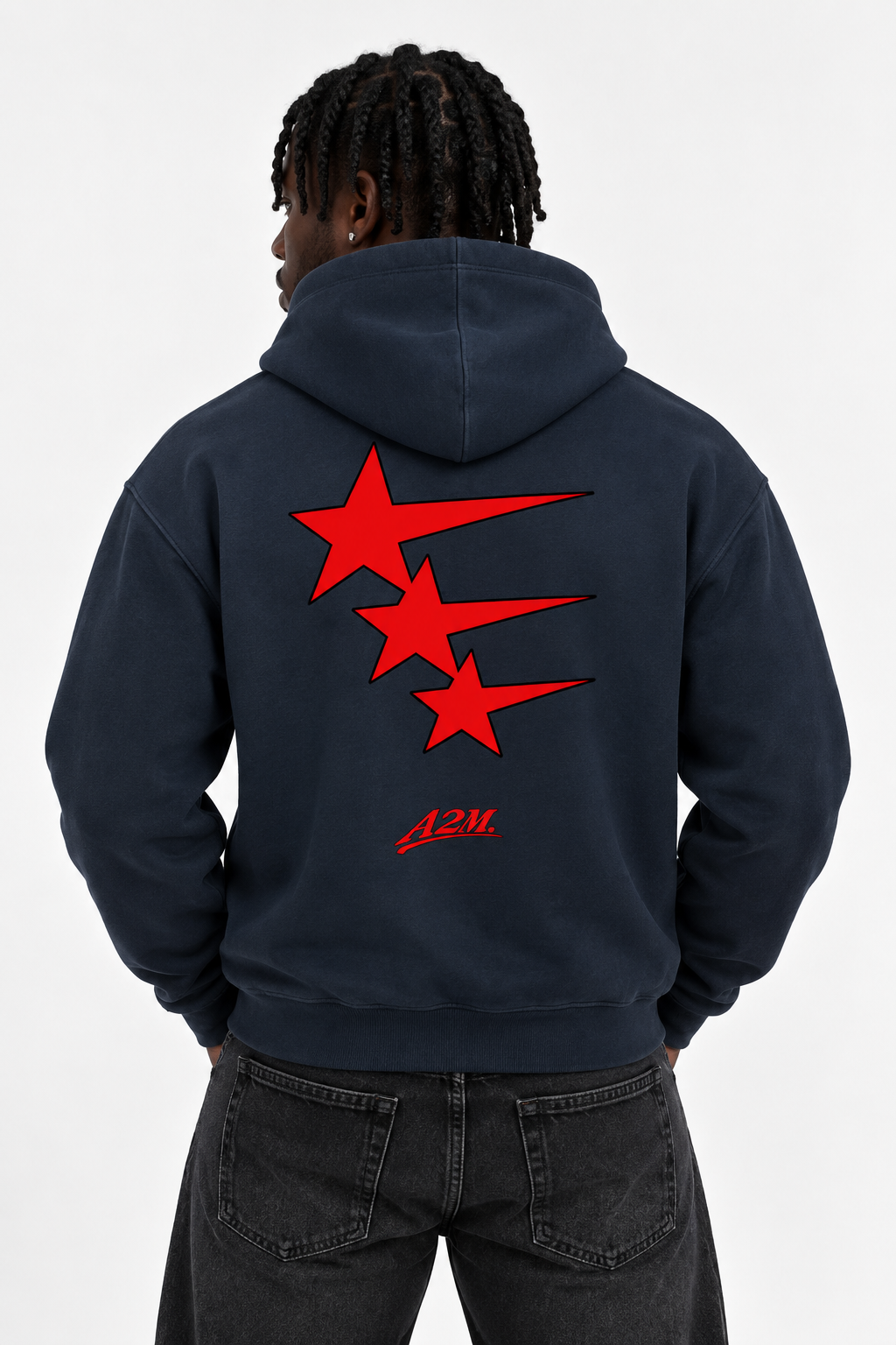 hoodie,sweatshirt,blue,navy,warm,wool,cotton,relaxed