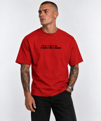 tshirt,red,luxury,premium,relaxed,oversized