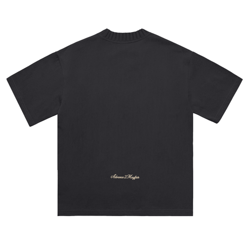 knitted,rib,collar,cotton,tshirt,luxury,crest