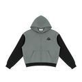 zipper,zip,hoodie,jacket,grey,black,relaxed