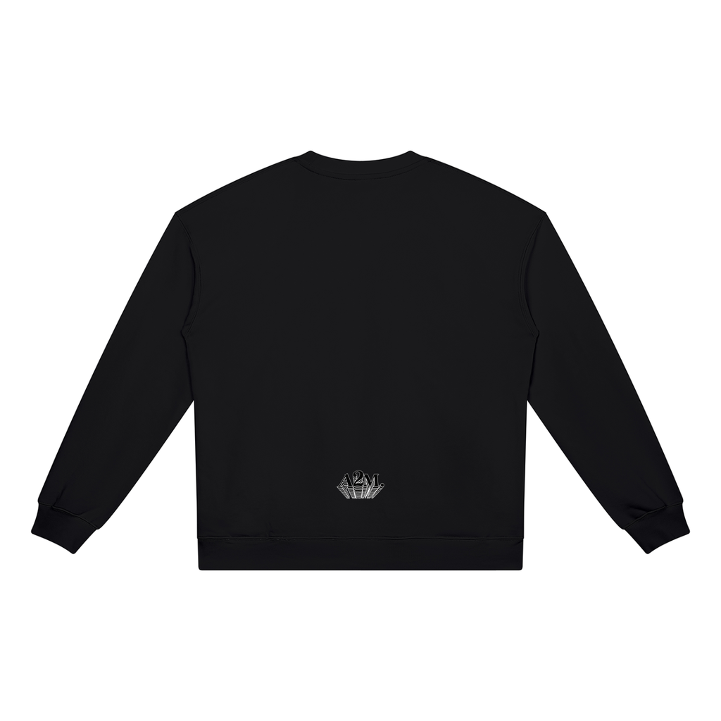 sweatshirt,jumper,black,wool,cotton,warm,classic,relaxed