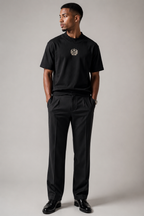 knitted,rib,collar,cotton,tshirt,luxury,crest