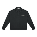 quarterzip,jumper,pullover,layer,cotton,black,grey,warm,sweatshirt