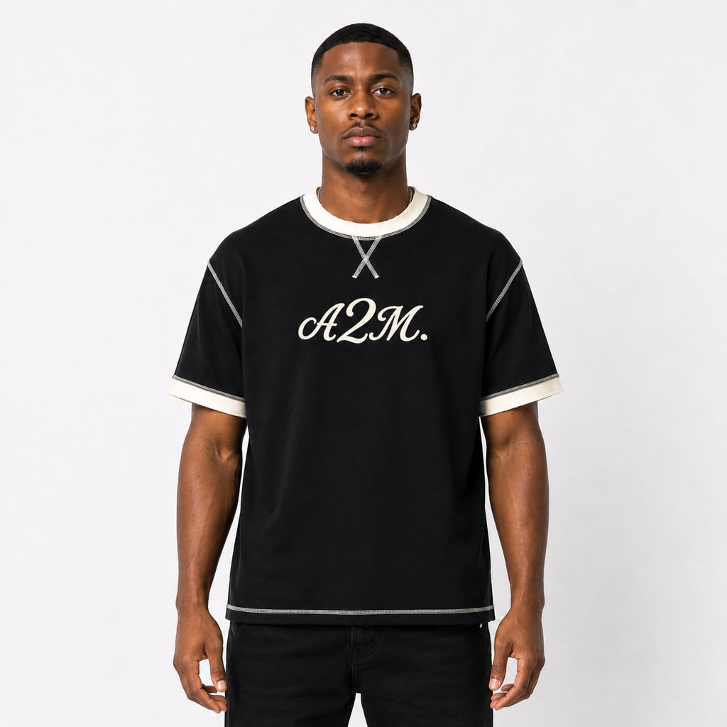 stitch,tshirt,oversized,smart,street,raw,designer,cotton