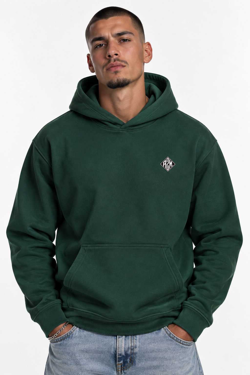 DIAMOND HOUSE HOODIE - Green