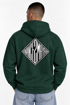 DIAMOND HOUSE HOODIE - Green