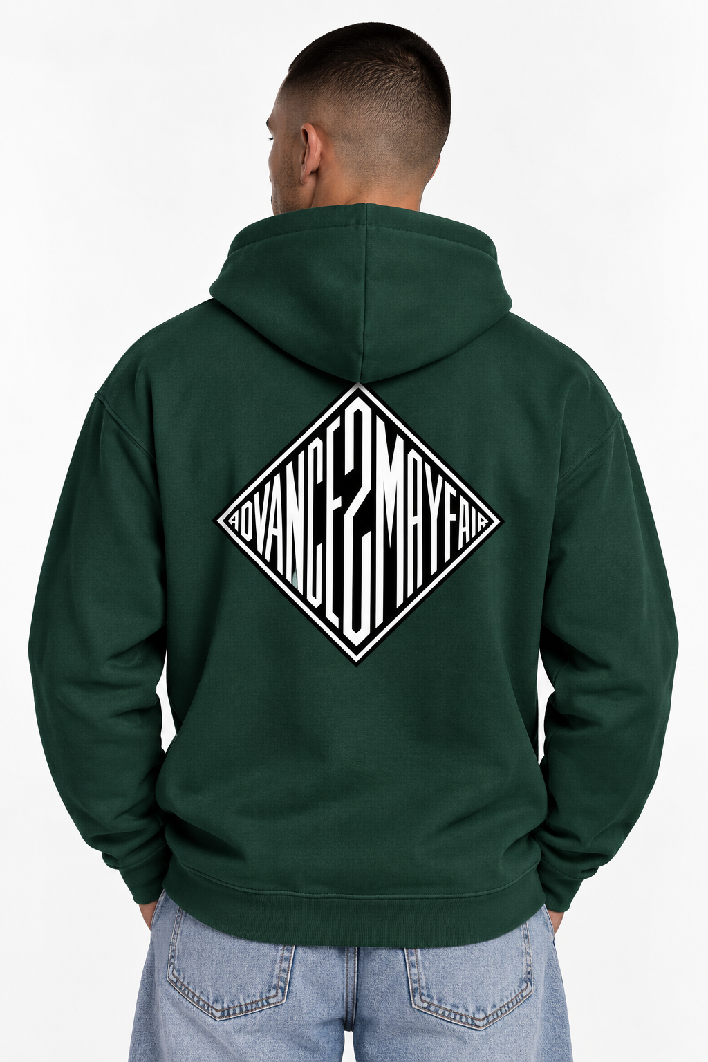 DIAMOND HOUSE HOODIE - Green
