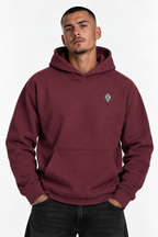DIAMOND HOUSE HOODIE - Dull Red