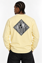 DIAMOND HOUSE LONGSLEEVE T-SHIRT - Yellow