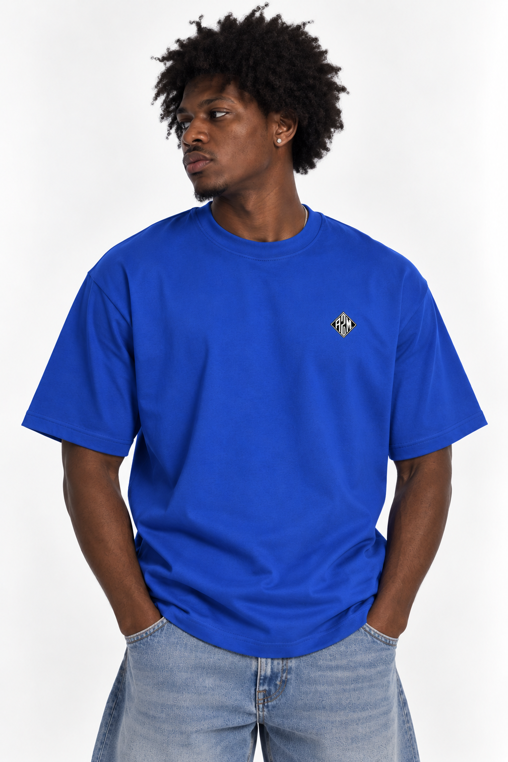 DIAMOND HOUSE T-SHIRT - Blue
