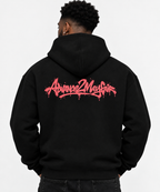 SPRAYPAINT HOODIE - Black