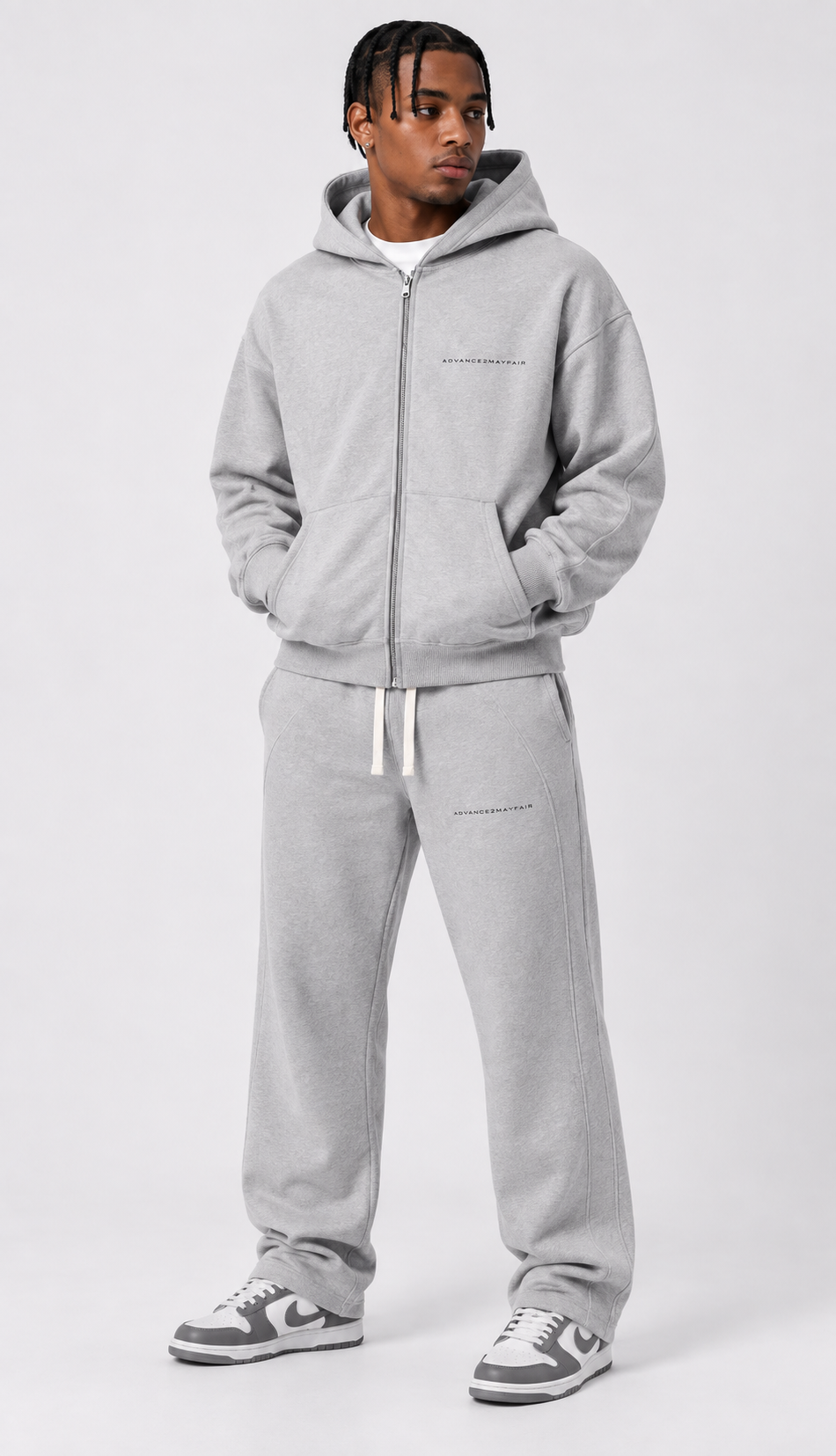 TRACE TRACKSUIT SET - Sport Grey