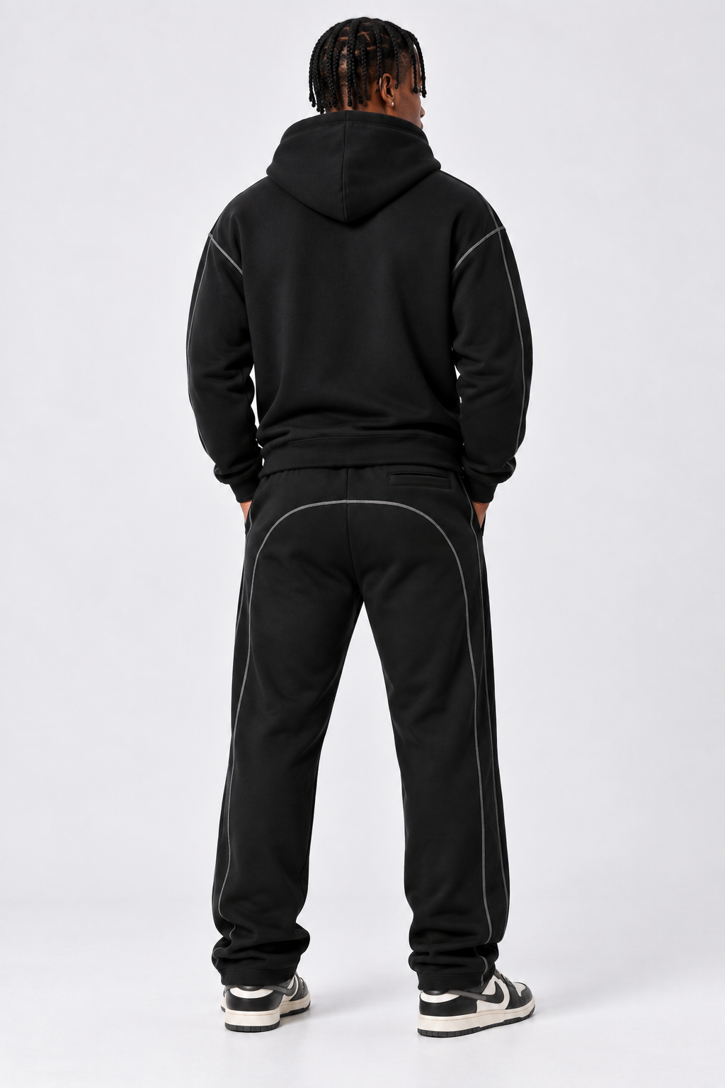 TRACE TRACKSUIT SET - Black