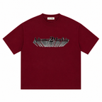 ECHO T-SHIRT - Dark Red
