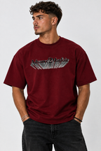 ECHO T-SHIRT - Dark Red