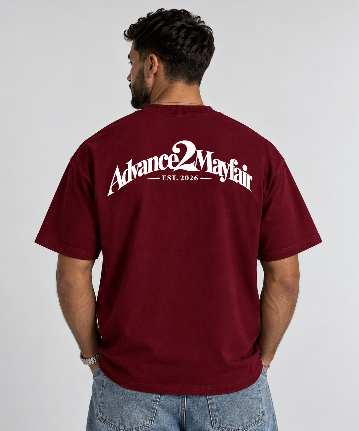 FORM 2 T-SHIRT - Wine Red