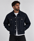 VINTAGE DENIM JACKET - Navy