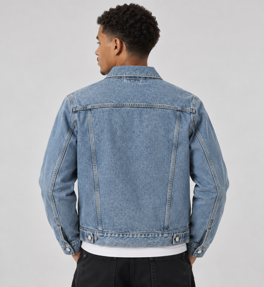 VINTAGE DENIM JACKET - Blue
