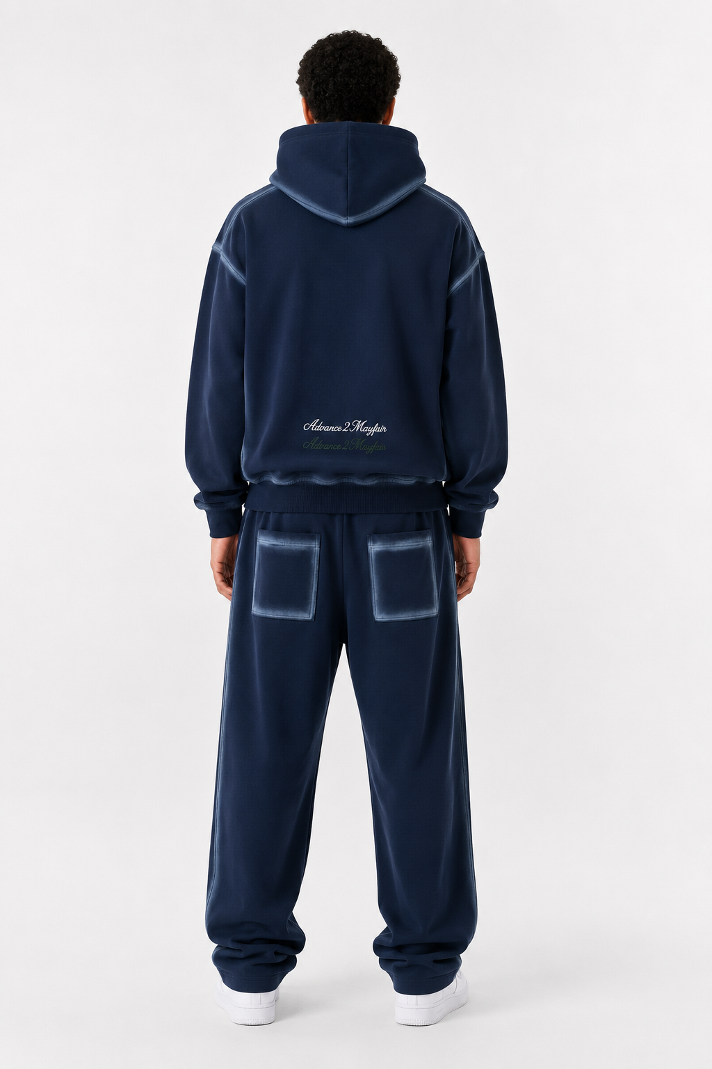 TWICE TRACKSUIT SET - Washed Blue